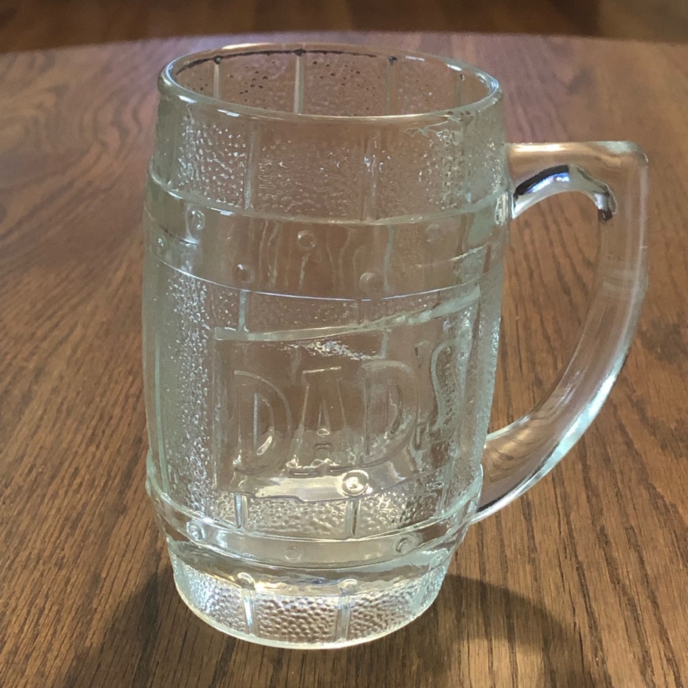 Vintage DAD's Root beer Glass Mugs